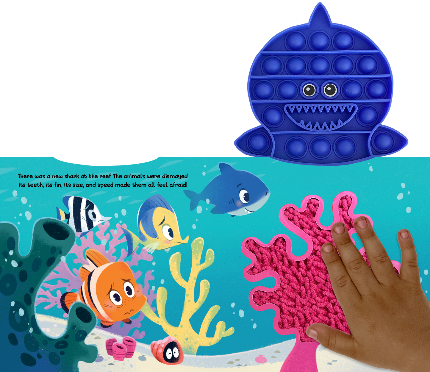 Little Shark Book - Your Sensory Fidget Friend