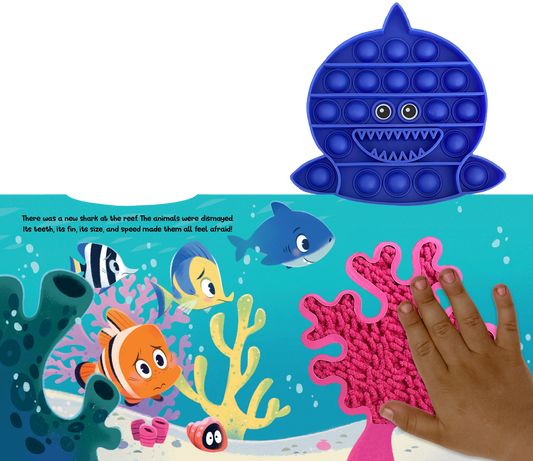 Little Shark Book - Your Sensory Fidget Friend