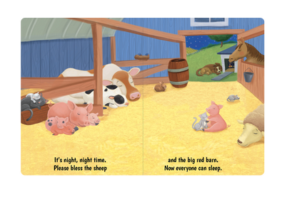 Night, Night Farm- Children's Padded Board Book