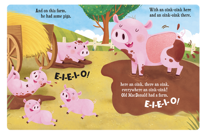 Old MacDonald Had A Farm: A Touch and Feel Book