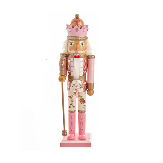Boho Blush Wooden Nutcracker