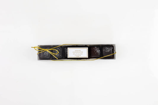 Dark Chocolate Sea Salt Caramels 6pc.