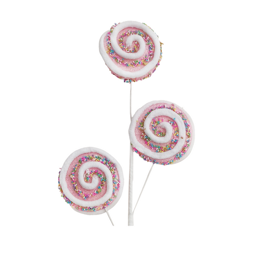 Candy Swirl Spray 24" Pink