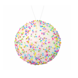 Candy Sprinkle Ball Ornament