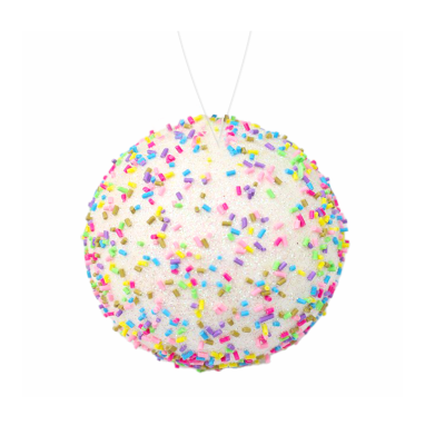 Candy Sprinkle Ball Ornament