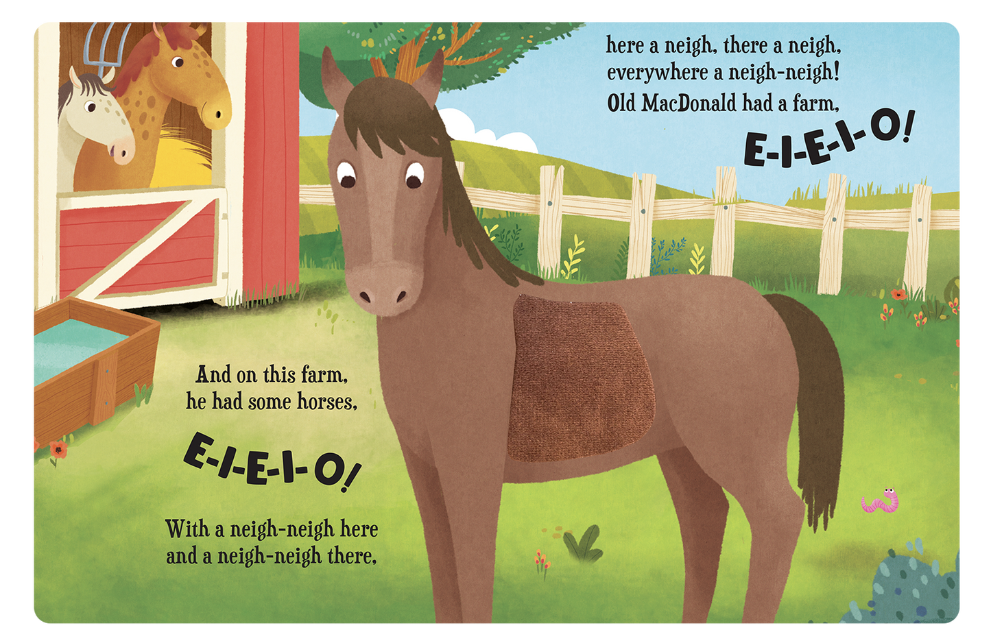 Old MacDonald Had A Farm: A Touch and Feel Book