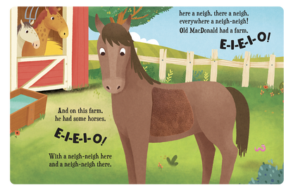 Old MacDonald Had A Farm: A Touch and Feel Book