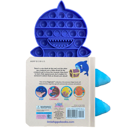 Little Shark Book - Your Sensory Fidget Friend