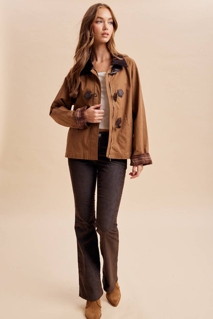 TOGGLE BARN JACKET