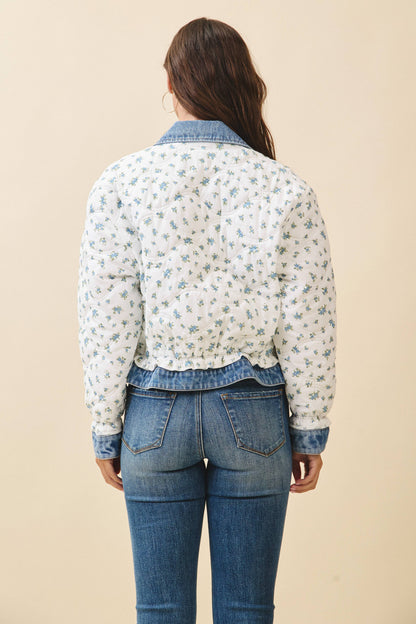 Floral Quilted Jacket