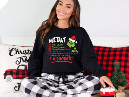 The Grinch, I’m Booked! Sweatshirt