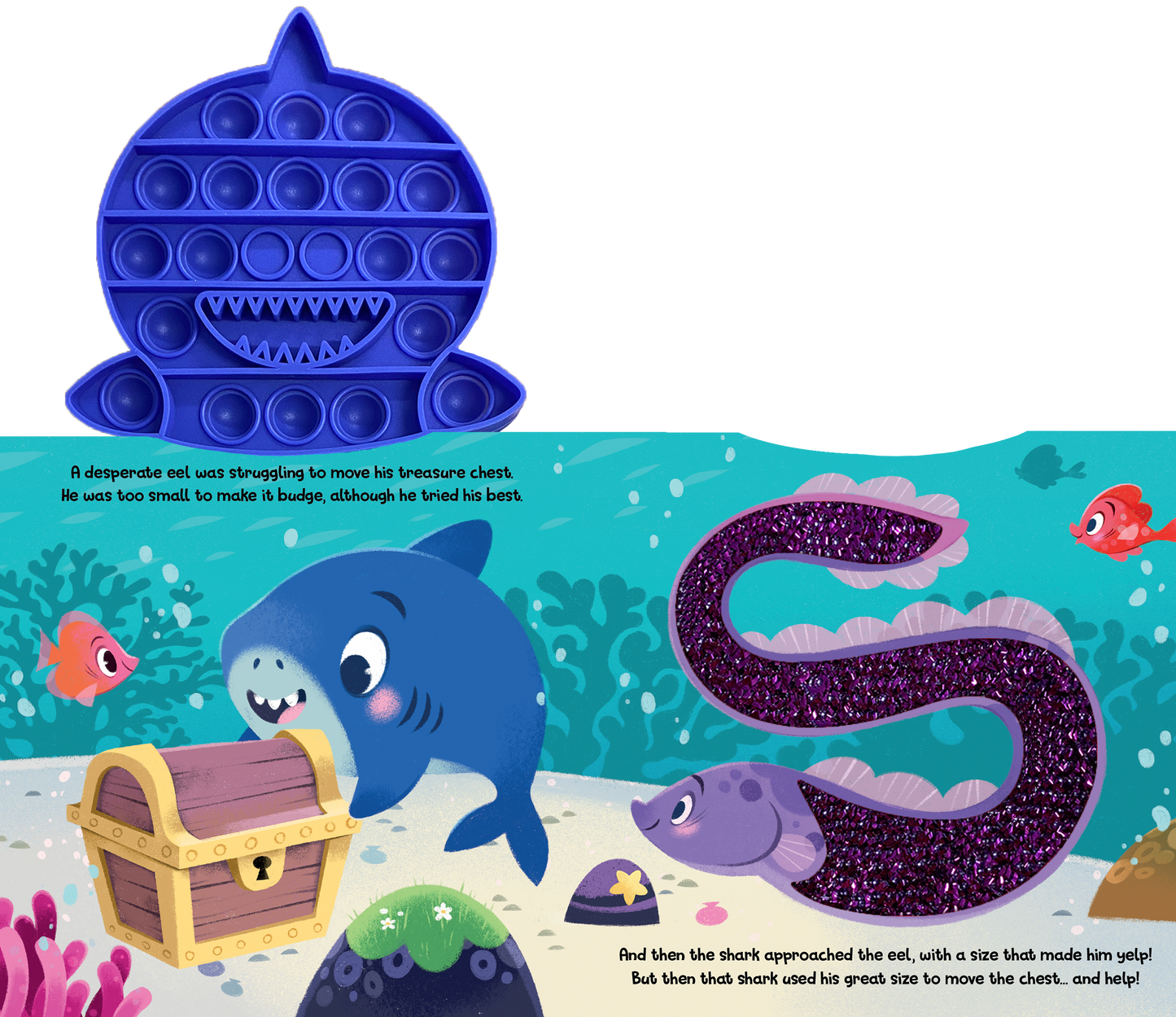 Little Shark Book - Your Sensory Fidget Friend