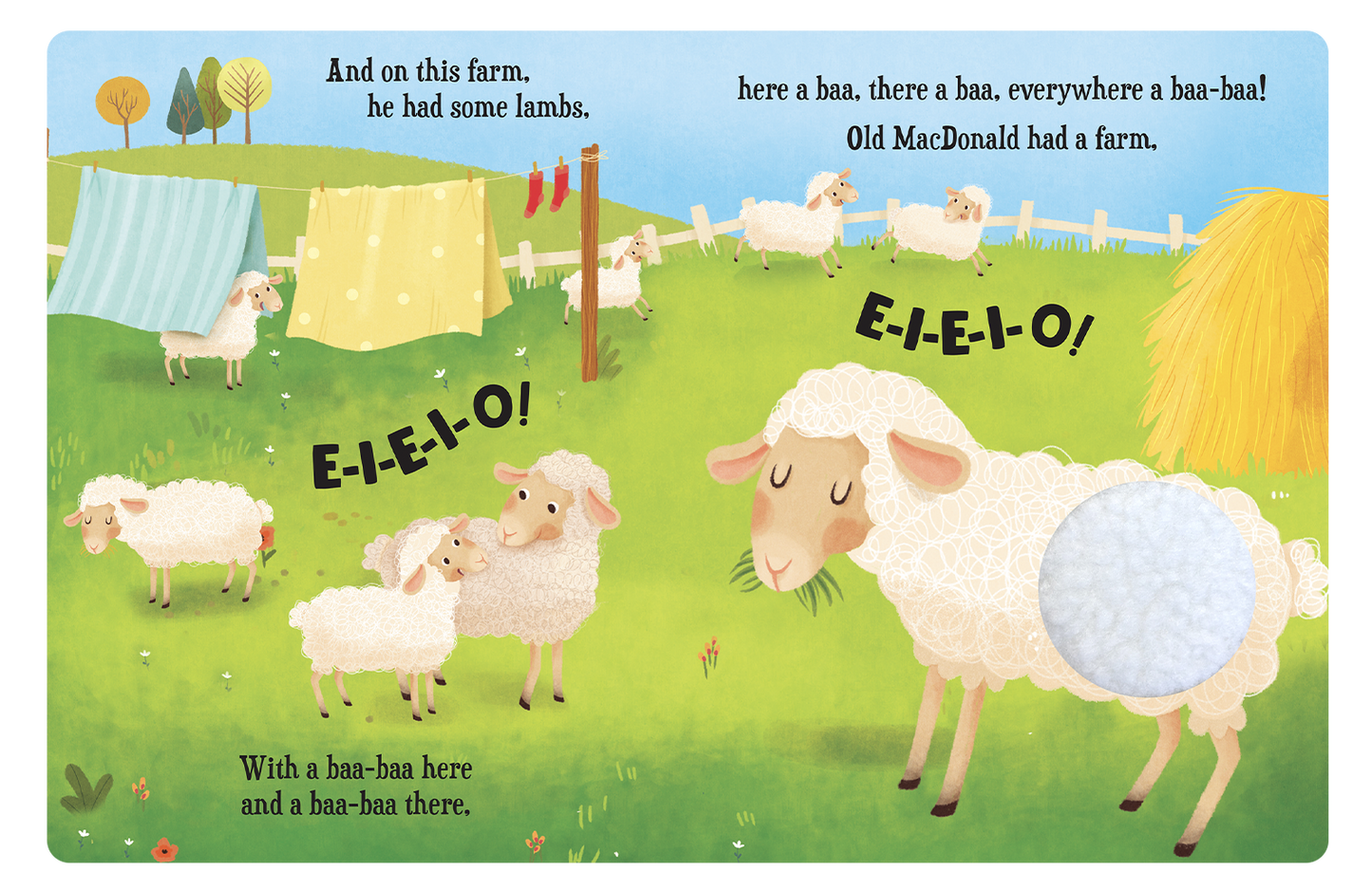 Old MacDonald Had A Farm: A Touch and Feel Book