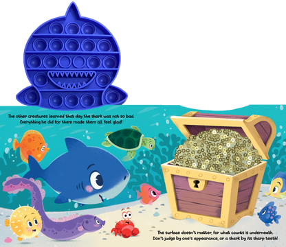 Little Shark Book - Your Sensory Fidget Friend