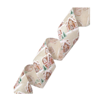 Ribbon Gingerbread House