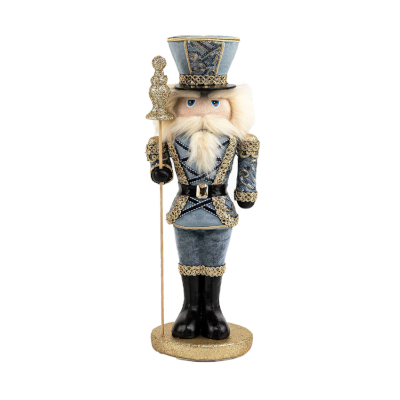 Regal Blue Nutcracker
