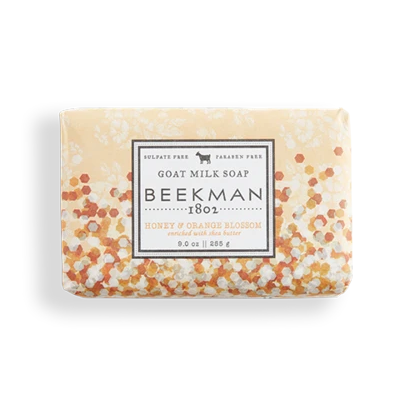 Beekman Honey & Orange Blossom goat soap