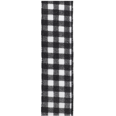 Black and White Ribbon