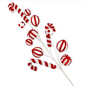Red and White Candy Spray