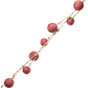 Jute Ball Garland