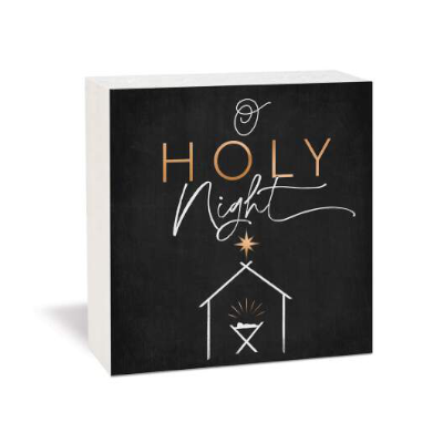 O Holy Night Word Block