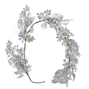 Magnolia Silver Garland