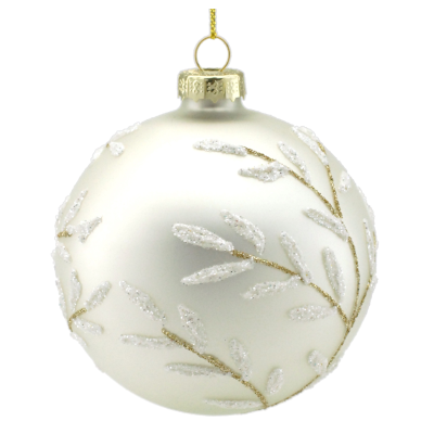 Pearl Leaf Ornament