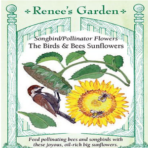 SUNFLOWER BIRDS AND BEES