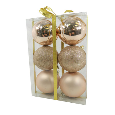 Rose Gold Ornament Pack